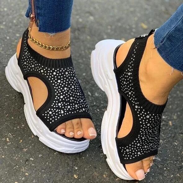 Casual Woven Comfy Open Toe Sandals